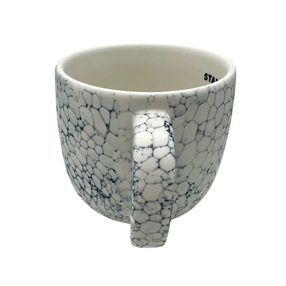 Starbucks Mug Blue and White Bubble Marble Ceramic 14 Fl Oz - Picture 3 of 6